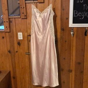Cerie Light Pink and lace Nightie